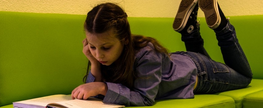 In der Bibliothek