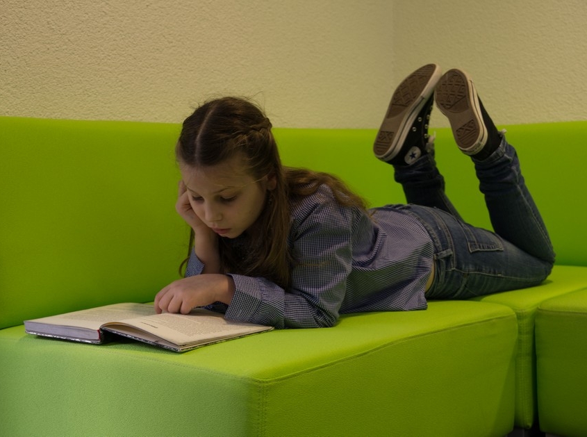 In der Bibliothek