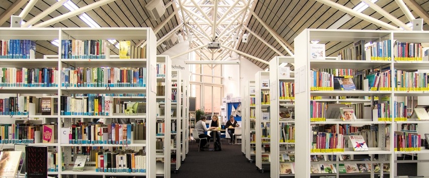 In der Bibliothek
