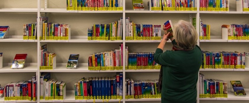 In der Bibliothek