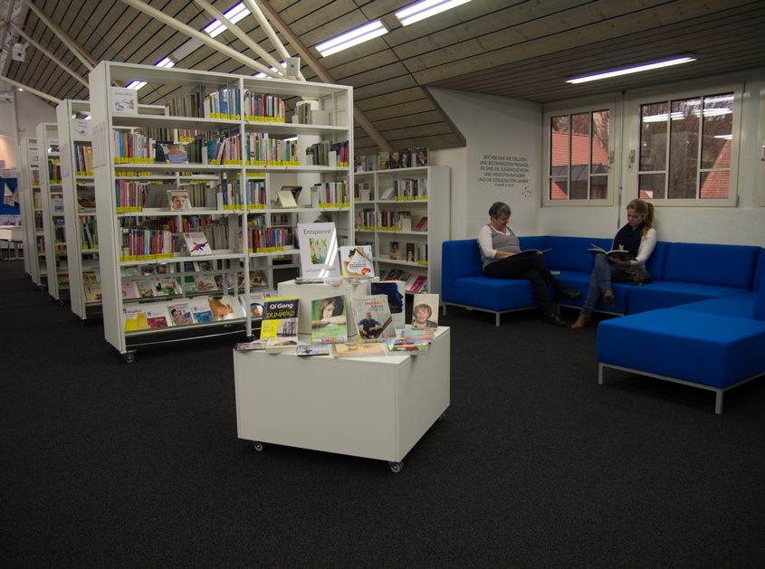 In der Bibliothek