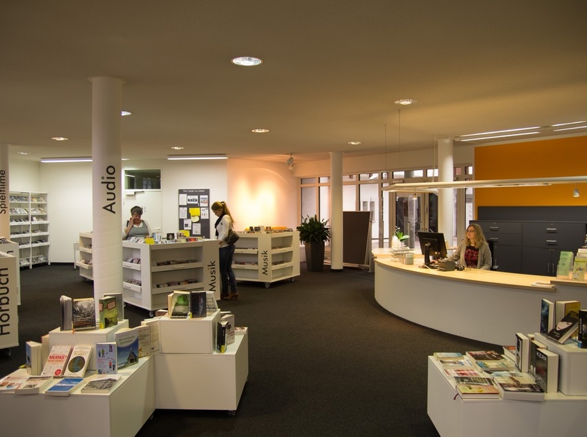 In der Bibliothek