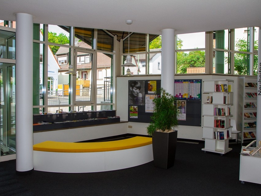 In der Bibliothek