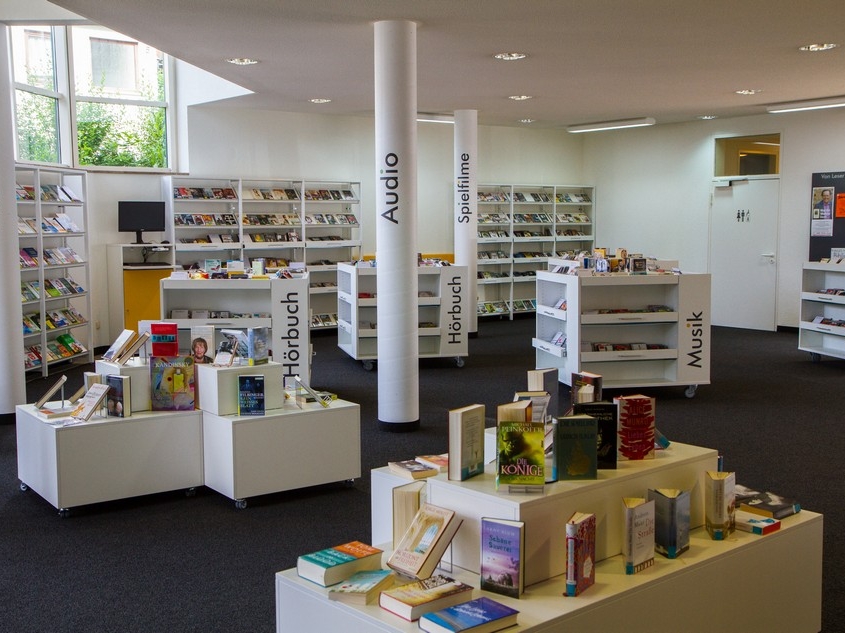 In der Bibliothek