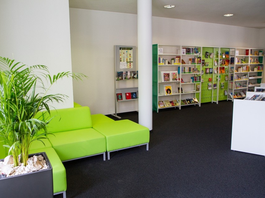 In der Bibliothek