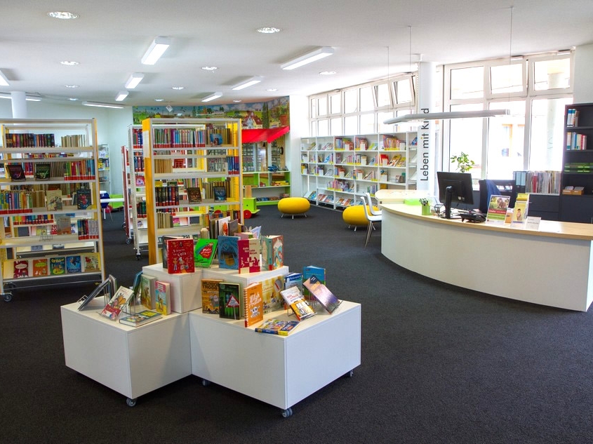 In der Bibliothek